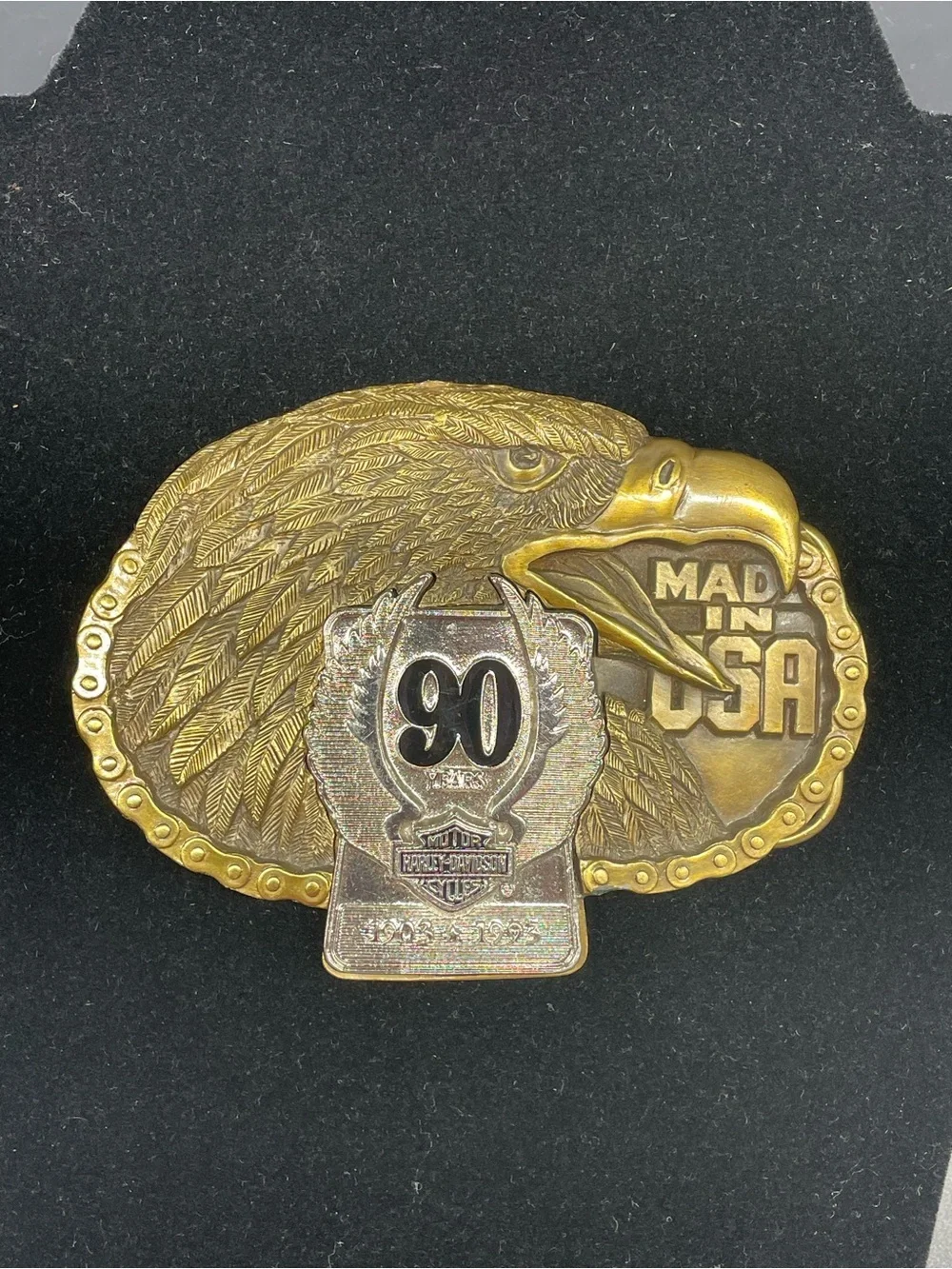 Harley-Davidson metallic commemorative